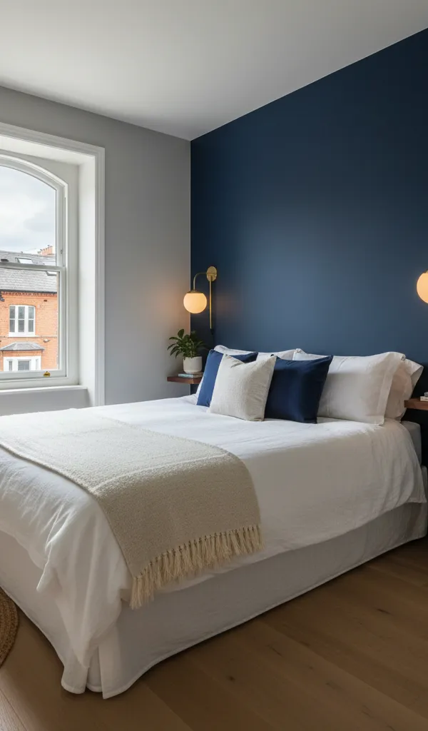 Accent Wall Colour Ideas for Small London Bedrooms | TPL