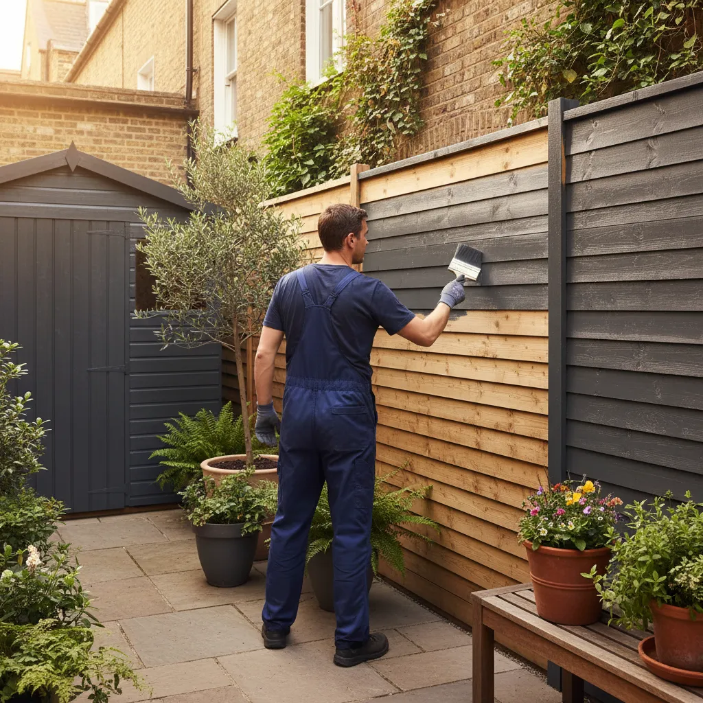 Garden Fence & Shed Painting London: The Professional Guide