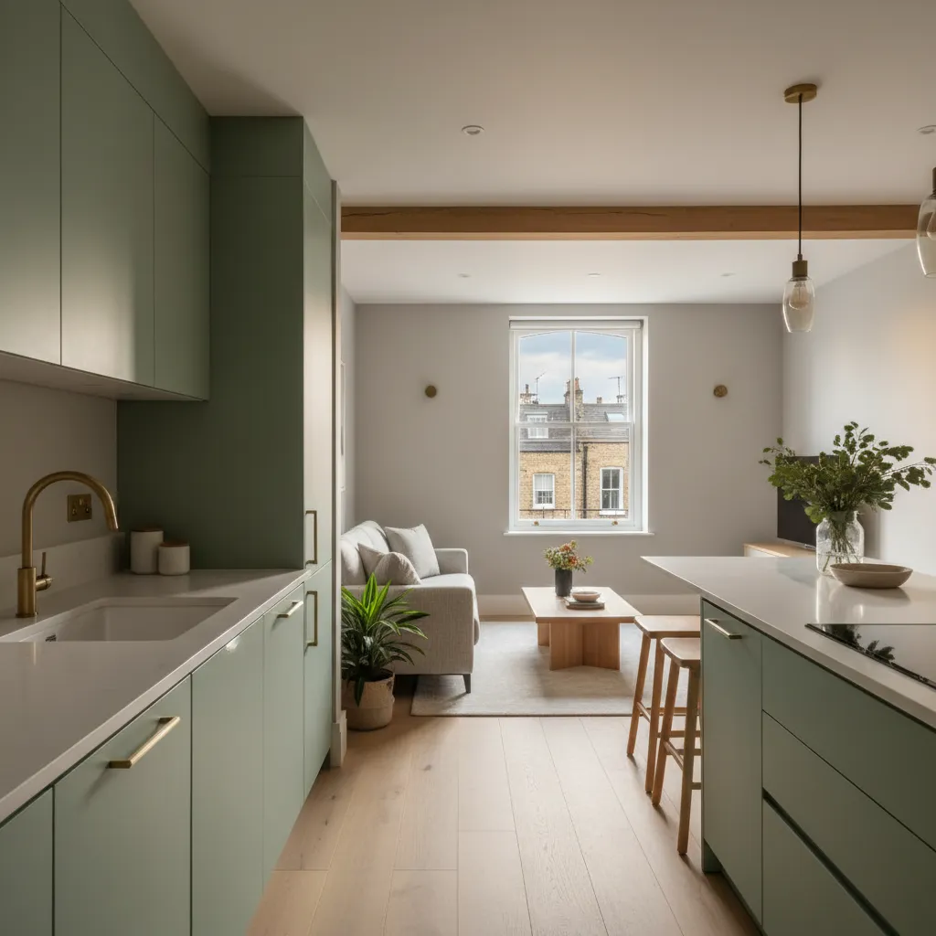 Open-Plan Living Colour Schemes for London Flats | TPL Guide