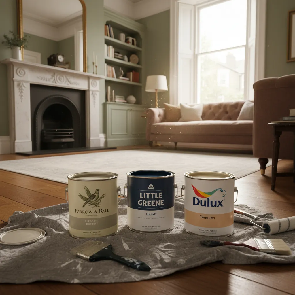 Farrow & Ball vs Little Greene vs Dulux: London Guide
