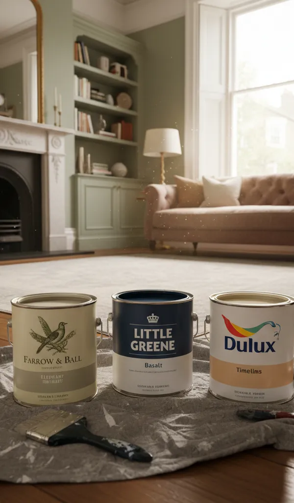 Farrow & Ball vs Little Greene vs Dulux: London Guide
