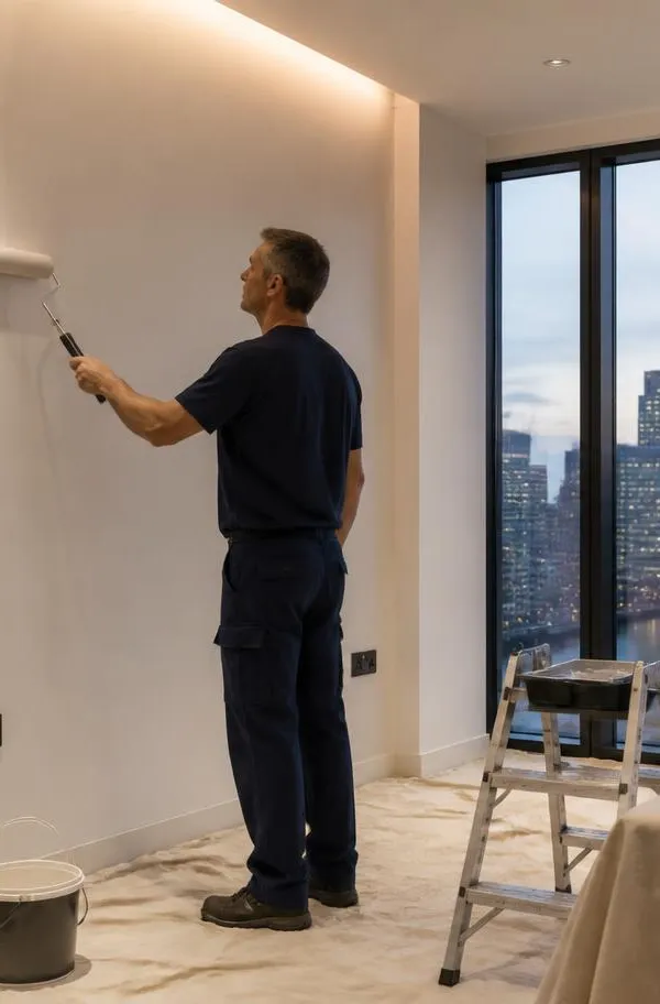 Painting a Canary Wharf Apartment: What E14 Owners Need to Know